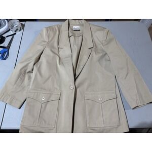 Vintage Country Suburbans Tan Jacket Coat Union Made in USA 14